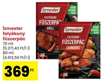 Spar Ízmester folyékony fűszerpác ajánlat