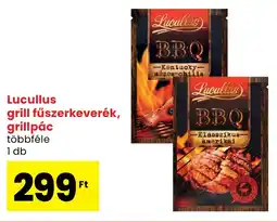 Spar Lucullus grill fűszerkeverék, grillpác ajánlat