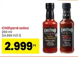 Spar Chiliyard szósz ajánlat
