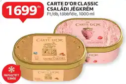 Auchan Carte D'or Classic családi jégkrém ajánlat