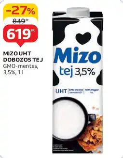Auchan Mizo UHT dobozos tej ajánlat