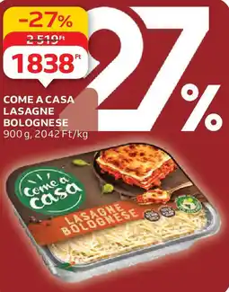 Auchan Come a Casa lasagne bolognese ajánlat