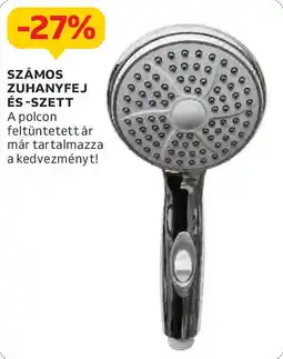 Auchan Számos zuhanyfej és-szett ajánlat