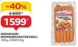 Auchan Nádudvari roppanós sertésvirsli ajánlat