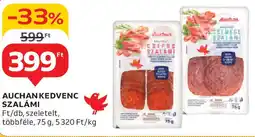 Auchan Auchan Kedvenc szalámi ajánlat