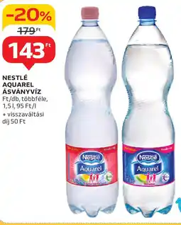 Auchan Nestlé aquarel ásványvíz ajánlat