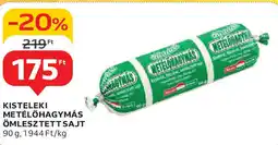 Auchan Kisteleki metélőhagymás ömlesztett sajt ajánlat
