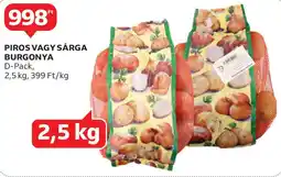 Auchan Piros / sárga burgonya ajánlat