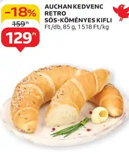 Auchan Auchan Kedvenc Retro sós-köményes kifli ajánlat