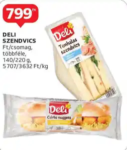 Auchan Deli szendvics ajánlat