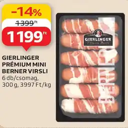 Auchan Gierlinger Prémium mini berner virsli ajánlat