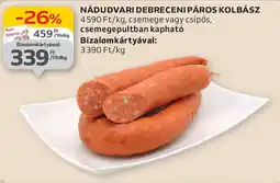 Auchan Nádudvari debreceni páros kolbász ajánlat