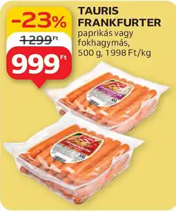 Auchan Tauris frankfurter ajánlat