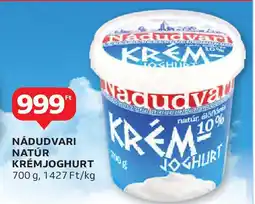Auchan Nádudvari natúr krémjoghurt ajánlat