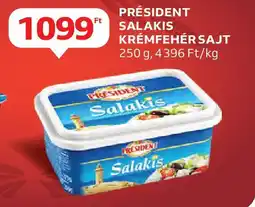 Auchan Président Salakis krémfehér sajt ajánlat