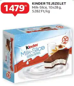 Auchan Kinder tejszelet ajánlat