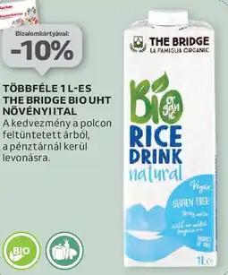 Auchan The Bridge bio UHT növényiital ajánlat