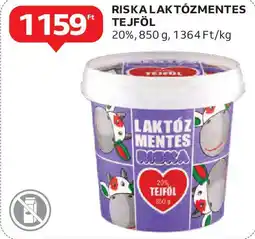 Auchan Riskalaktózmentes tejfol ajánlat