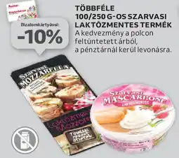 Auchan Szarvasi laktózmentes termék ajánlat