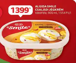 Auchan Algida Smile családi jégkrém ajánlat