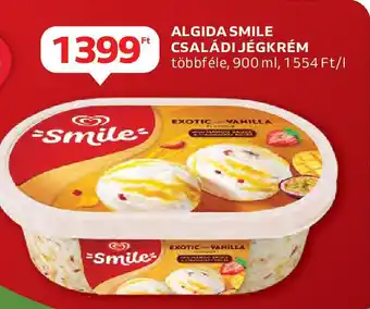 Auchan Algida Smile családi jégkrém ajánlat