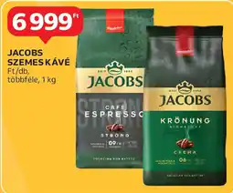 Auchan Jacobs szemes kávé ajánlat