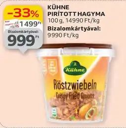 Auchan Kühne pirított hagyma ajánlat