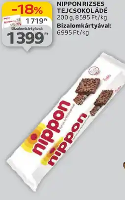 Auchan Nippon rizses tejcsokoládé ajánlat