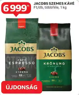 Auchan Jacobs szemes kávé ajánlat
