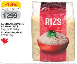Auchan Auchan Kedvenc basmati rizs ajánlat