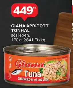 Auchan Giana aprított tonhal ajánlat