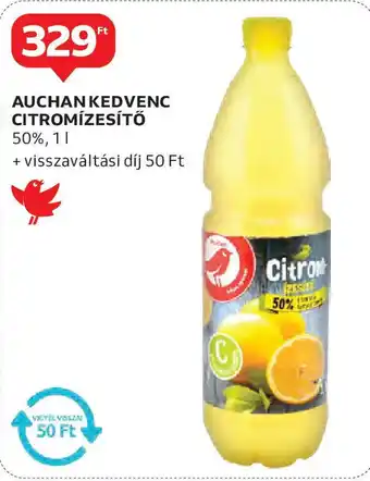 Auchan Auchan Kedvenc citromízesítő ajánlat