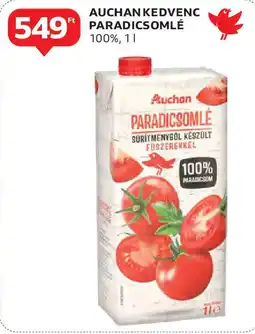 Auchan Auchan Kedvenc paradicsomlé ajánlat