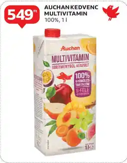 Auchan Auchan Kedvenc multivitamin ajánlat