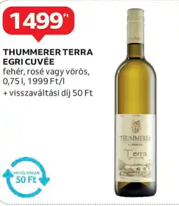 Auchan Thummerer Terra Egri Cuvée ajánlat