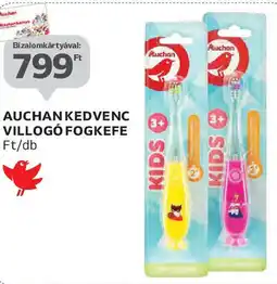 Auchan Auchan Kedvenc villogó fogkefe ajánlat