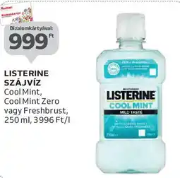 Auchan Listerine szájvíz ajánlat