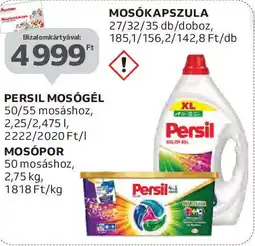 Auchan Persil mosógél / mosópor / mosókapszula ajánlat