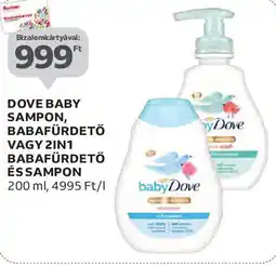 Auchan Dove Baby Sampon, babafürdető ajánlat