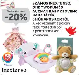 Auchan Auchan Baby Kedvenc babajáték 0 hónapos kortól ajánlat