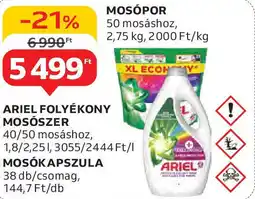 Auchan Ariel folyékony mosószer ajánlat