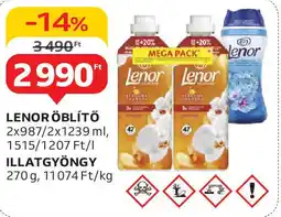 Auchan Lenor öblítő ajánlat