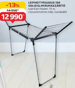 Auchan Leifheit Pegasus 150 Solid Slim ruhaszárító ajánlat