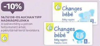 Auchan Auchan Tipp nadrágpelenka ajánlat