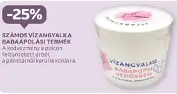 Auchan Víz angyalka babaápolási ajánlat