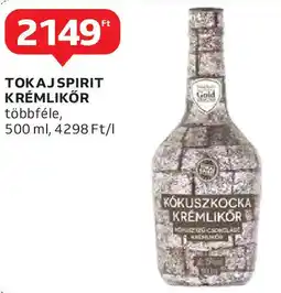 Auchan Tokaj Spirit krémlikör ajánlat