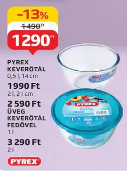 Auchan Pyrex keverőtál ajánlat