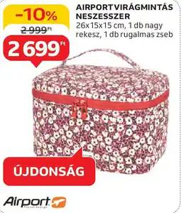 Auchan Airport virágmintás neszesszer ajánlat