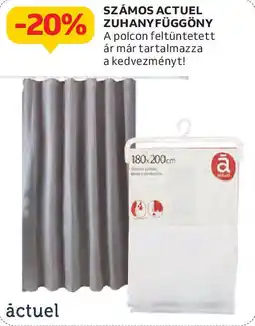 Auchan Számos actuel zuhany függöny ajánlat