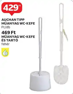 Auchan Auchan Tipp műanyag WC-kefe ajánlat
